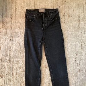 Everlane Cigarette Jeans - Raw Hem